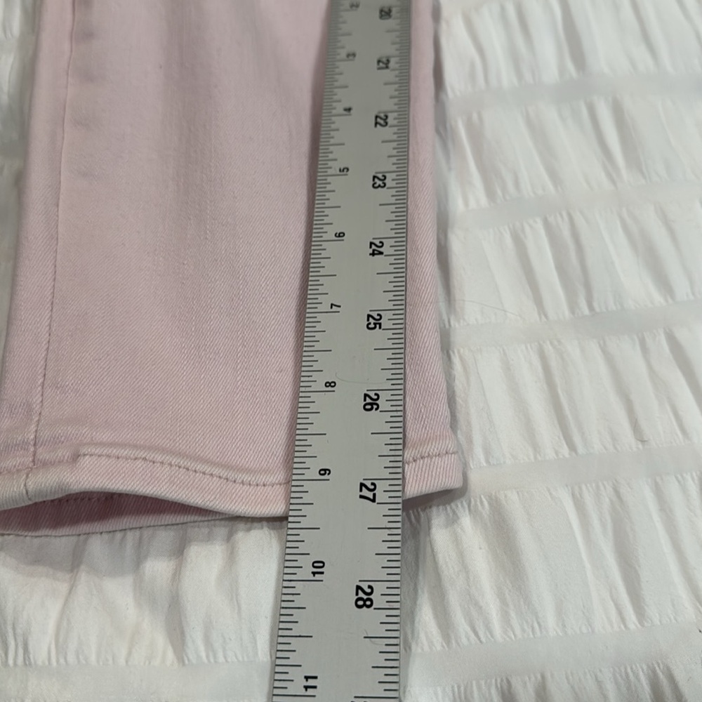 GAP 1969 Resolution True Skinny Jean Size 28R Light Pink - Picture 8 of 9